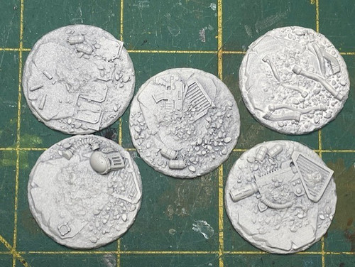 Custom 32mm base - toppers, x5